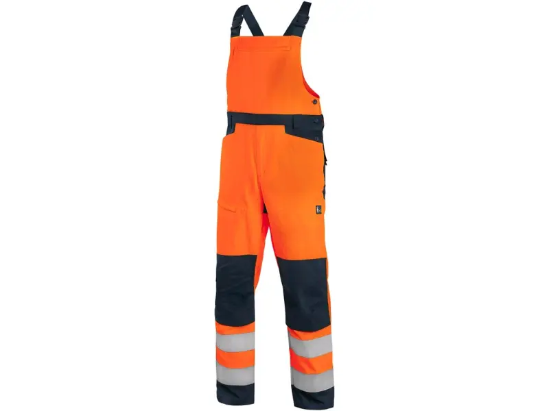 Zahradníky CXS HALIFAX, výstražné se síťovinou, pánské, oranžovo-modré, vel. 58